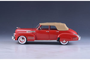 CADILLAC SERIES 62 SEDAN CONVERTIBLE (CLOSED) 1941 RED — фото 3