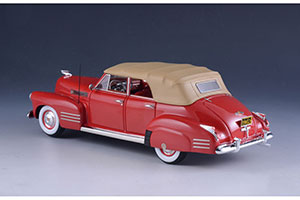 CADILLAC SERIES 62 SEDAN CONVERTIBLE (CLOSED) 1941 RED — фото 2