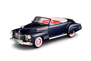 CADILLAC SERIES 62 CONVERTIBLE COUPE (OPEN) 1941 METALLIC DARK BLUE
