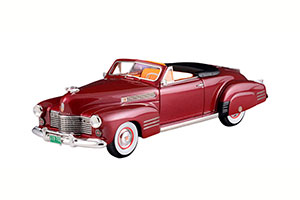 CADILLAC SERIES 62 CONVERTIBLE COUPE (OPEN) 1941 METALLIC RED