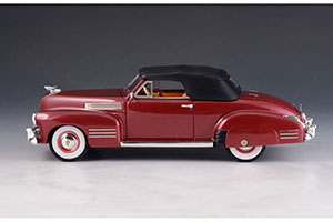 CADILLAC SERIES 62 CONVERTIBLE COUPE (CLOSED) 1941 METALLIC RED — фото 3