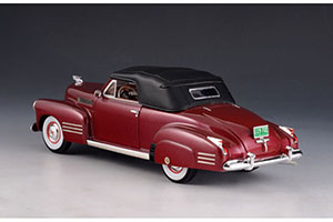 CADILLAC SERIES 62 CONVERTIBLE COUPE (CLOSED) 1941 METALLIC RED — фото 2