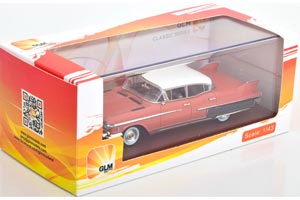 CADILLAC FLEETWOOD 60 SPECIAL 1958 PINK/WHITE (LIMITED EDITION 199 PCS) / КАДИЛЛАК ФЛИТВУД 60 РОЗОВЫЙ — фото 3