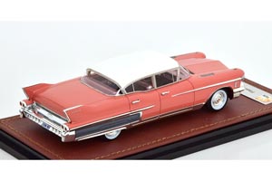 CADILLAC FLEETWOOD 60 SPECIAL 1958 PINK/WHITE (LIMITED EDITION 199 PCS) / КАДИЛЛАК ФЛИТВУД 60 РОЗОВЫЙ — фото 2