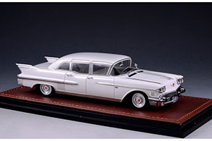 CADILLAC FLEETWOOD 75 LIMOUSINE 1958 WHITE — фото 3