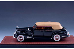 CADILLAC V16 SERIES 90 FLEETWOOD SEDAN CONVERTIBLE (ЗАКРЫТЫЙ) 1938 BLACK — фото 4