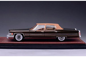 CADILLAC FLEETWOOD BROUGHAM 1976 GREEN METALLIC/LIGHT BROWN (LIMITED EDITION 199 PCS) / КАДИЛЛАК ФЛИТВУД БРУГХАМ — фото 4