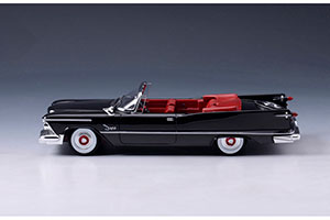 CHRYSLER IMPERIAL CROWN CONVERTIBLE (OPEN) 1958 BLACK — фото 3