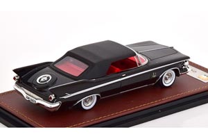 CHRYSLER IMPERIAL CROWN CONVERTIBLE (CLOSED) 1961 BLACK — фото 2