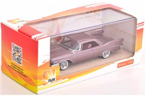 CHRYSLER IMPERIAL CUSTOM SOUTHAMPTON HARDTOP COUPE 1960 DUSK MAUVE METALLIC — фото 3