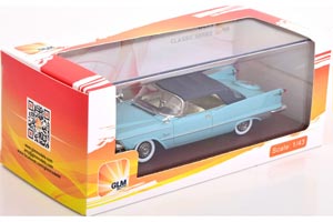 CHRYSLER IMPERIAL CROWN CONVERTIBLE (ЗАКРЫТЫЙ) 1959 NORMANDY BLUE / CHRYSLER ИМПЕРИАЛ КОРОНА КАБРИОЛЕТ (ЗАКРЫТЫЙ) 1959 НОРМАНДИЯ СИНИЙ — фото 3