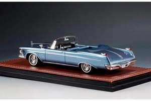 CHRYSLER IMPERIAL CROWN CONVERTIBLE (ОТКРЫТЫЙ) 1962 SAPPHIRE BLUE METALLIC — фото 2