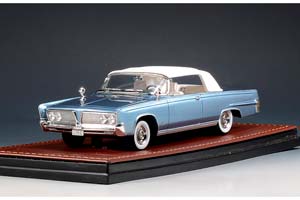 CHRYSLER IMPERIAL CROWN CONVERTIBLE (ЗАКРЫТЫЙ) 1964 NASSAU BLUE METALLIC / КРАЙСЛЕР ИМПЕРИАЛ СИНИЙ — фото 3