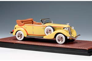 AUBURN 851 SUPERCHARGED PHAETON (ОТКРЫТЫЙ) 1935 YELLOW — фото 3