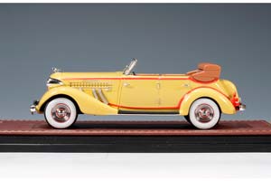 AUBURN 851 SUPERCHARGED PHAETON (ОТКРЫТЫЙ) 1935 YELLOW — фото 4