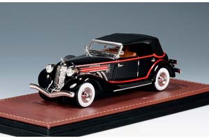 AUBURN 851 SUPERCHARGED PHAETON (ЗАКРЫТЫЙ) 1935 BLACK