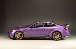BMW M4 (G82) IMP-PERFORMANCE BY HUMANS LOUISIANA 2022 PINOT NOIR MATTE — фото 3