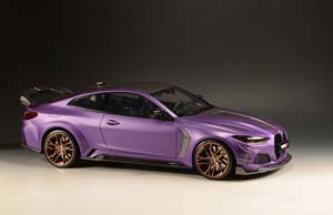 BMW M4 (G82) IMP-PERFORMANCE BY HUMANS LOUISIANA 2022 PINOT NOIR MATTE — фото 4