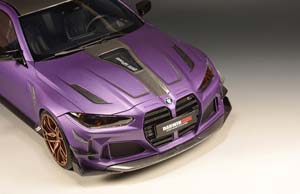 BMW M4 (G82) IMP-PERFORMANCE BY HUMANS LOUISIANA 2022 PINOT NOIR MATTE — фото 5
