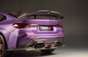 BMW M4 (G82) IMP-PERFORMANCE BY HUMANS LOUISIANA 2022 PINOT NOIR MATTE — фото 6