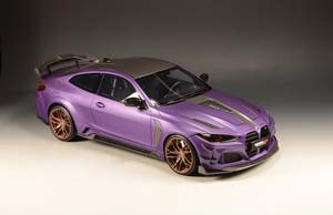 BMW M4 (G82) IMP-PERFORMANCE BY HUMANS LOUISIANA 2022 PINOT NOIR MATTE — фото 7