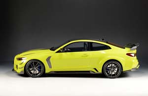 BMW M4 (G82) IMP-PERFORMANCE BY HUMANS LOUISIANA 2022 SAO PAULO YELLOW — фото 3