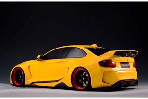 BMW M235 MTC BLACK SAILS WIDEBODY DARWINPRO 2015 YELLOW — фото 2