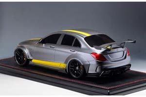 MERCEDES-BENZ C63S AMG DARWINPRO WIDEBODY 2019 MATTE MOUNTAIN GREY — фото 2