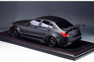 MERCEDES-BENZ C63S AMG DARWINPRO WIDEBODY 2019 MATTE BLACK — фото 2