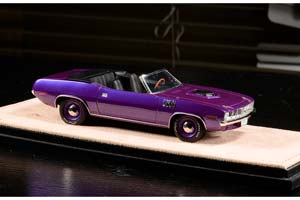 PLYMOUTH HEMI CUDA CONVERTIBLE (ОТКРЫТЫЙ) 1971 VIOLET METALLIC — фото 3
