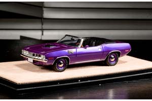PLYMOUTH HEMI CUDA CONVERTIBLE (ОТКРЫТЫЙ) 1971 VIOLET METALLIC — фото 5