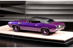 PLYMOUTH HEMI CUDA CONVERTIBLE (ЗАКРЫТЫЙ) 1971 VIOLET METALLIC — фото 2