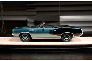 PLYMOUTH HEMI CUDA CONVERTIBLE (ОТКРЫТЫЙ) 1971 WINCHESTER GRAY METALLIC — фото 4