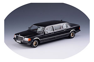 MERCEDES W126 SGS ROYAL LWB 1985 BLACK 