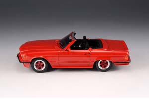 MERCEDES R107 500SL AMG ROADSTER 1980 RED — фото 3
