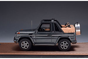 MERCEDES W463 G500 CABRIOLET OPEN 2014 GREY METALLIC / МЕРСЕДЕС ГЕЛЕНДВАГЕН ГЕЛИК СЕРЫЙ — фото 4