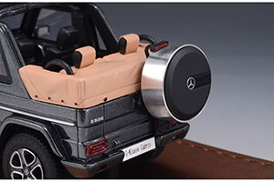 MERCEDES W463 G500 CABRIOLET OPEN 2014 GREY METALLIC / МЕРСЕДЕС ГЕЛЕНДВАГЕН ГЕЛИК СЕРЫЙ — фото 5