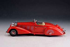 MERCEDES 540K SPECIAL ROADSTER MAYFAIR 1937 RED / MERCEDES 540K СПЕЦИАЛЬНЫЙ РОДСТЕР MAYFAIR 1937 КРАСНЫЙ — фото 3