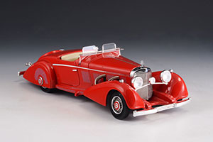 MERCEDES 540K SPECIAL ROADSTER MAYFAIR 1937 RED / MERCEDES 540K СПЕЦИАЛЬНЫЙ РОДСТЕР MAYFAIR 1937 КРАСНЫЙ — фото 4