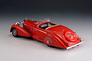 MERCEDES 540K SPECIAL ROADSTER MAYFAIR 1937 RED / MERCEDES 540K СПЕЦИАЛЬНЫЙ РОДСТЕР MAYFAIR 1937 КРАСНЫЙ — фото 2