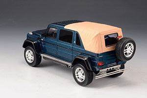 MERCEDES-MAYBACH W463 G650 4x4 2017 METALLIC BLUE / МЕРСЕДЕС ГЕЛЕНДВАГЕН ГЕЛИК СИНИЙ — фото 2