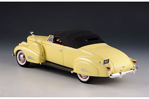 CADILLAC V16 CONVERTIBLE COUPE (CLOSED) 1938 YELLOW — фото 2