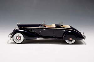 PACKARD TWELVE MODEL 1108 LeBARON SPORT PHAETON DARK BLUE / ПАККАРД ДВЕНАДЦАТЬ МОДЕЛЬ 1108 ЛЕБАРОН СПОРТ ФАЭТОН ТЕМНО-СИНИЙ — фото 3