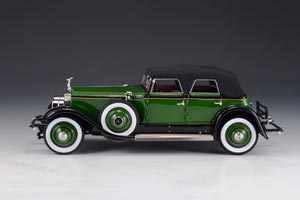ROLLS-ROYCE SPRINGFIELD PHANTOM I MARLENE DIETRICH HIBBARD & DARRIN CABRIOLET (ЗАКРЫТЫЙ) 1930 GREEN — фото 3