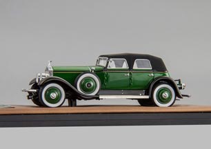 ROLLS-ROYCE SPRINGFIELD PHANTOM I MARLENE DIETRICH HIBBARD & DARRIN CABRIOLET (ЗАКРЫТЫЙ) 1930 GREEN — фото 6