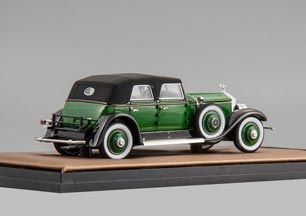 ROLLS-ROYCE SPRINGFIELD PHANTOM I MARLENE DIETRICH HIBBARD & DARRIN CABRIOLET (ЗАКРЫТЫЙ) 1930 GREEN — фото 7
