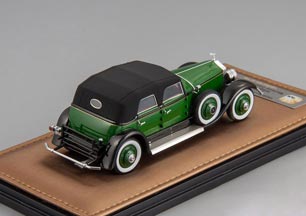ROLLS-ROYCE SPRINGFIELD PHANTOM I MARLENE DIETRICH HIBBARD & DARRIN CABRIOLET (ЗАКРЫТЫЙ) 1930 GREEN — фото 9