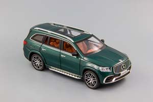 MERCEDES-BENZ AMG GLS 63, ЗЕЛЁНЫЙ — фото 4