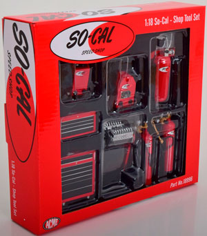 GARAGE SO-CAL SHOP TOOL SET RED / НАБОР ДЛЯ РЕМОНТА АВТОМОБИЛЕЙ — фото 2
