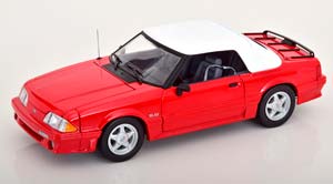 FORD MUSTANG GT CABRIO BEVERLY HILLS COP 3 1991 RED WHITE